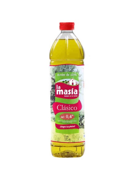 Aceite de oliva suave 0,4 La Masía 1 l.