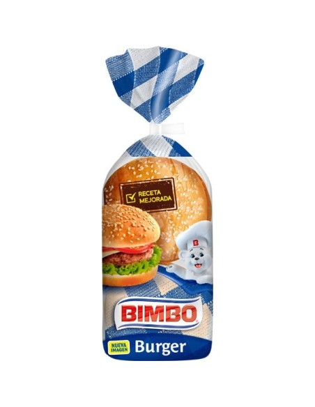 Pan para hamburguesas Bimbo 4 ud.