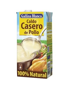 Caldo de pollo casero Gallina Blanca 1 l.