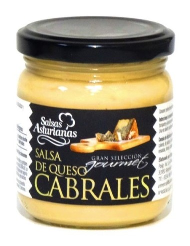 Salsa de queso Cabrales Salsas Asturianas 190 gr.