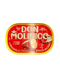 Piquillo Paprika gefüllt mit Fleisch Don Molinico 260 gr.