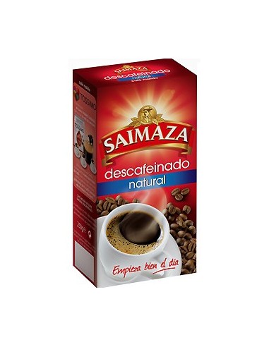 Café molido natural descafeinado Saimaza 250 gr.