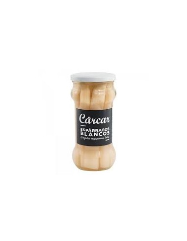 Espárrago blanco extra grueso Cárcar 325 gr.
