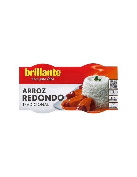 Arroz Brillante redondo tradicional pack 2 ud. x 250 gr.