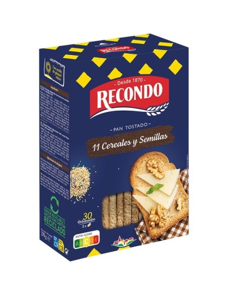 Toast 11 Getreide Recondo 270 gr.