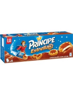 Chocolat biscuits Príncipe Estrellas 150 gr.