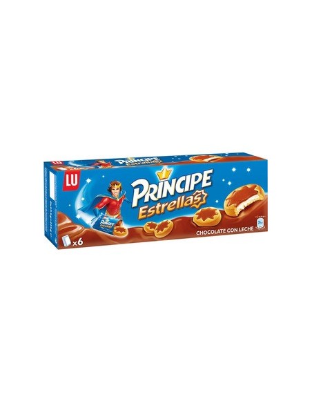 Galletas chocolate Príncipe Estrellas 150 gr.