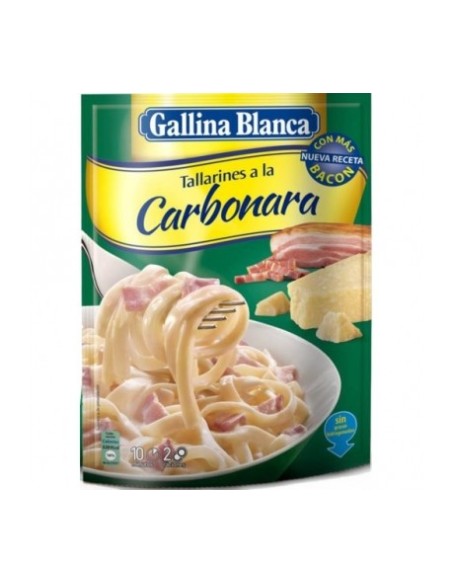 Tallarines a la Carbonara Gallina Blanca 145 gr.