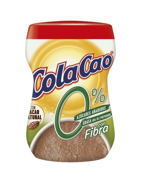 Cola Cao 0% de sucres fibres 300 gr.