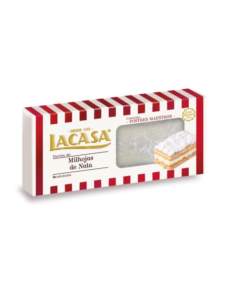 Nougat-Praline Rahmstrudel Lacasa 200 gr.