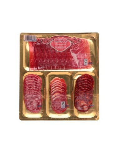 Sortiment Von Iberischen Guijuelo Loncheados Canpipork 200 Gr.
