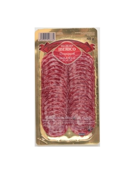 Salchichón ibérico extra loncheado Guijuelo Canpipork 500 gr.