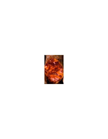 Chorizo ibérico bellota campaña Guijuelo El Rubio 1/2 pieza 600 gr.