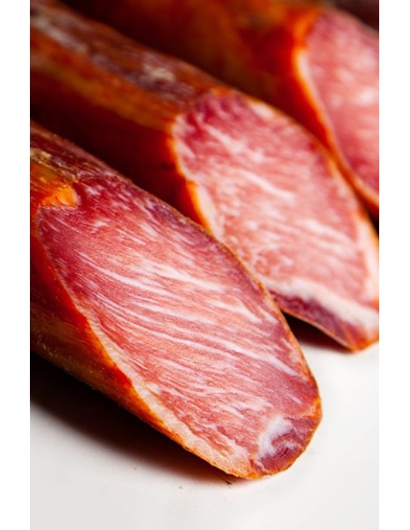 Lomo Ibérico Cebo Guijuelo El Rubio 1/2 pieza 600 gr.