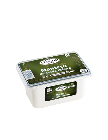 Manteca de cerdo ibérico Legado El Pozo 400 gr.