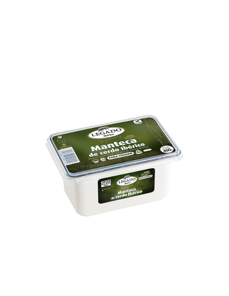 Manteca de cerdo ibérico Legado El Pozo 400 gr.