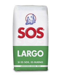 Arroz largo SOS 1 kg.
