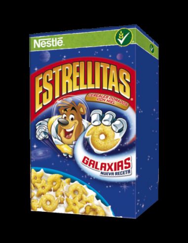 Cereales con miel Estrellitas Nestlé 450 gr.