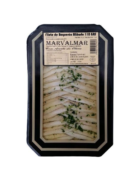 Boquerones aliñados Marvalmar 150 gr.