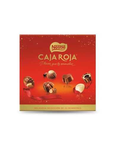 Bombones de chocolate Nestlé Caja Roja 198 gr