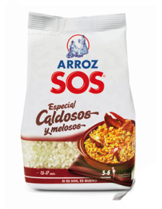 Arroz especial caldosos y melosos SOS 500 gr.