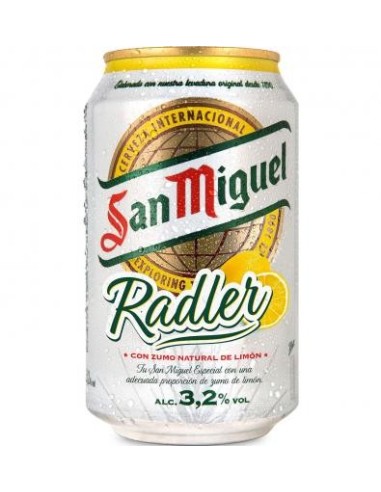 Cerveza San Miguel Radler 8 ud. x 33 cl.