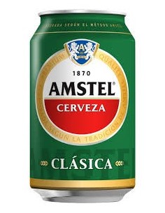 Bière Amstel clásica 33 cl.