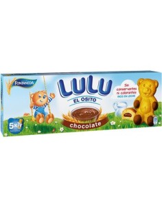 Bizcochitos rellenos de chocolate El Osito Lulu 150 gr.
