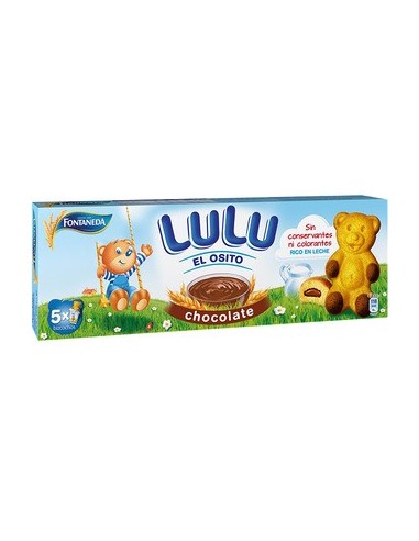Petits gâteaux au chocolat fourrés El Osito Lulu 150 gr.