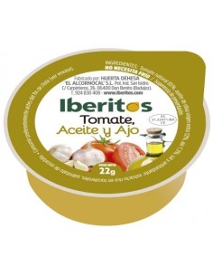Iberitos aceite virgen extra, ajo y tomate 18 ud. x 25 ml. 2