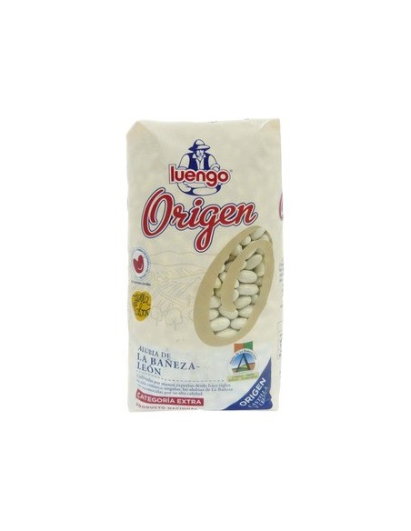 haricots blancs La Bañeza Origen Luengo  1 kg.