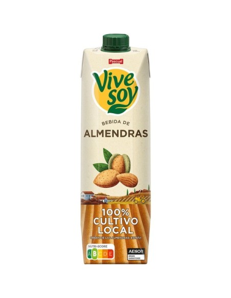 Bebida de almendras Vivesoy Pascual 1 l.