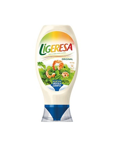 Mayonesa Ligeresa original válvula limpia 430 gr.