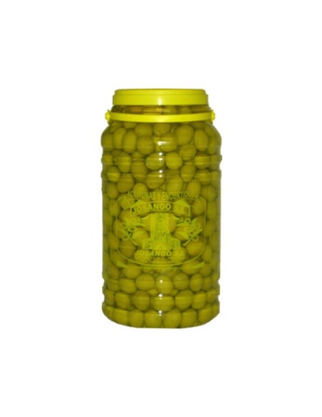 Aceitunas manzanilla primera sabor anchoa Josango 3,3 Kg.