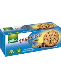 Haferflocken Cookies mit Schokolade Digestive Gullón 425 gr.