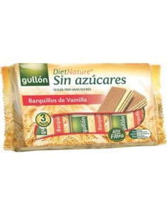 Biscuits tranche de vanille sans sucre DietNature Gullón 210 gr.