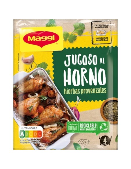 Selección de hierbas provenzales Jugoso al Horno Maggi 34 gr.