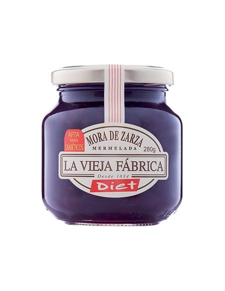 Mermelada de mora Diet La Vieja Fábrica 280 gr.