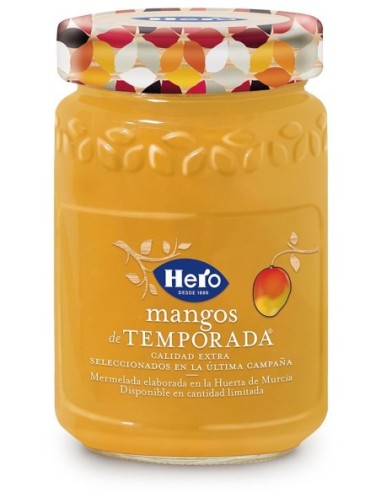 Seasonal mango jam Hero 350 gr.