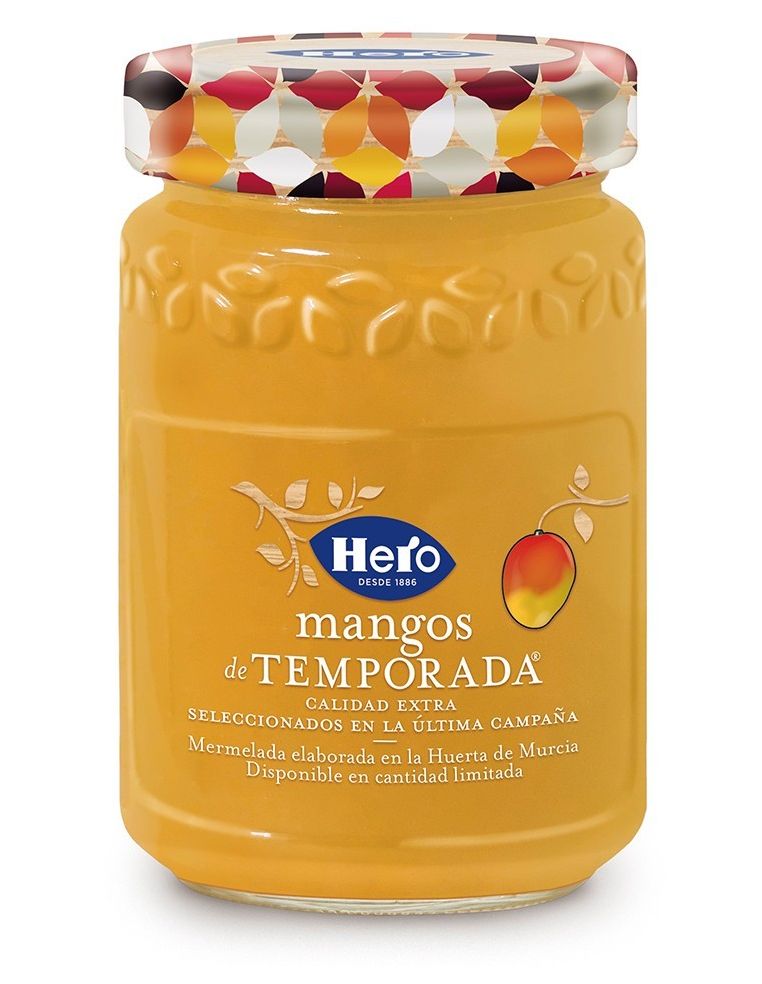 Saisonale Mangomarmelade Hero 350 gr.