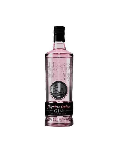fraises gin premium Puerto de Indias  70 cl.