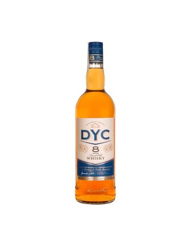 Whisky DYC 8 años 70 cl.