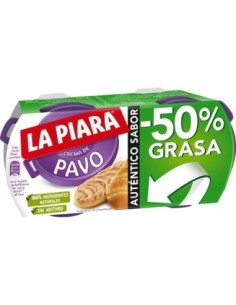 Turquie pâté -50% de matières grasses La Piara 2 pcs. x 80 gr.