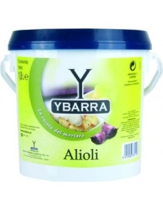 Salsa alioli Ybarra 1,8 kg.