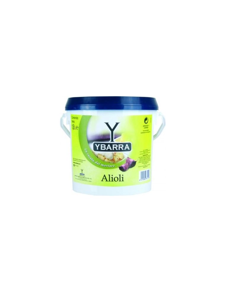 Salsa alioli Ybarra 1,8 kg.