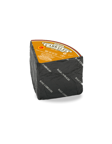 Queso de Cabrales Cueva del Molín pieza 1/4  600 gr.