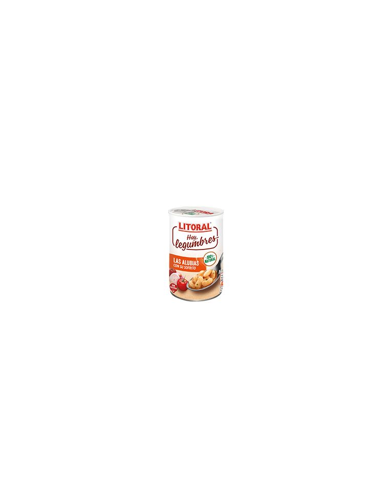 Alubias con su sofrito Litoral 425 gr.
