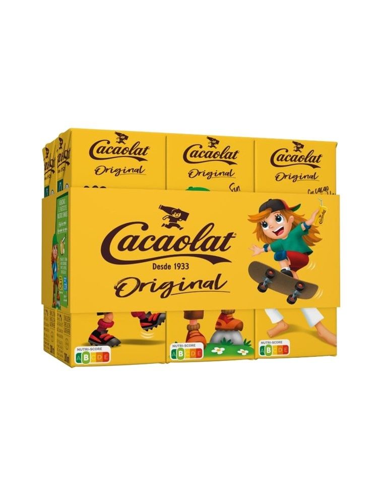 Kakao schütteln Cacaolat minibrik 6 x 200 ml.