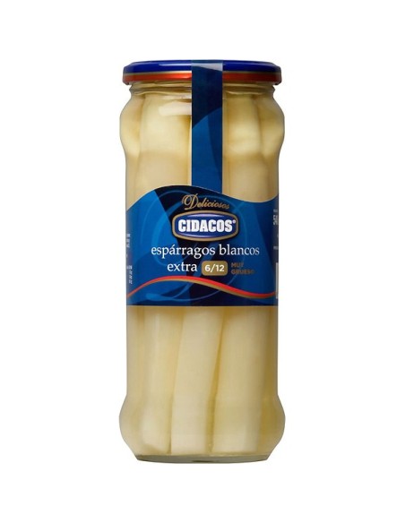 Espárrago blanco extra Cidacos 540 gr.