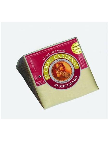 Queso semicurado Gran Cardenal 250 gr.